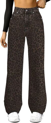 Straight Leg Jeans for Women A-Blue in Kuwait