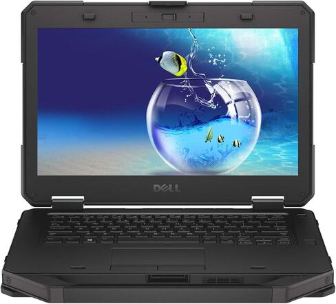 لاب توب ديل لاتيتيود راجد 5414 | 14 بوصة 1366x768 HD | Core i5-6300U - محرك الأقراص الصلبة SSD سعة 512 جيجابايت - ذاكرة الوصول العشوائي 16 جيجابايت | 2 نواة بسرعة 3 جيجاهرتز Win 11 Pro أسود (متجدد) in Kuwait