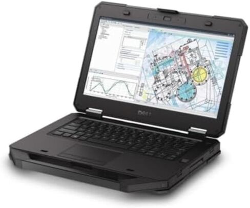لاب توب ديل لاتيتيود راجد 5414 | 14 بوصة 1366x768 HD | Core i5-6300U - محرك الأقراص الصلبة SSD سعة 512 جيجابايت - ذاكرة الوصول العشوائي 16 جيجابايت | 2 نواة بسرعة 3 جيجاهرتز Win 11 Pro أسود (متجدد) in Kuwait