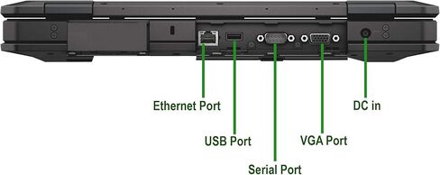لاب توب ديل لاتيتيود راجد 5414 | 14 بوصة 1366x768 HD | Core i5-6300U - محرك الأقراص الصلبة SSD سعة 512 جيجابايت - ذاكرة الوصول العشوائي 16 جيجابايت | 2 نواة بسرعة 3 جيجاهرتز Win 11 Pro أسود (متجدد) in Kuwait