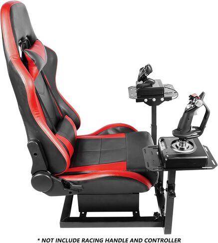 Anman G920 Racing Flight Simulator قمرة القيادة مع مقعد عجلة القيادة للألعاب يناسب Logitech G29 G923، Thrustmaster T300RS T150S TX، Fanatec، PC، PS4 بدون عجلة، دواسة، فرامل اليد in Saudi Arabia
