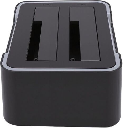 Dual Bay Hard Drive Docking Station, USB 3.0 External HDD SSD Dock with RGB Light Breathing Effect and Offline Cloning, for 2.5in 3.5in HDD SSD (US Plug) in Saudi Arabia