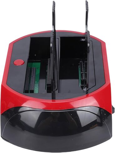 محطة إرساء القرص الصلب، محطة إرساء محرك الأقراص الصلبة الخارجية USB 3.0 ذات خليج مزدوج مع نسخة احتياطية بلمسة واحدة، قارئ قرص عالمي لبطاقة ذاكرة IDE SATA HDD SSD مقاس 2.5 3.5 بوصة (قابس أمريكي) in Kuwait