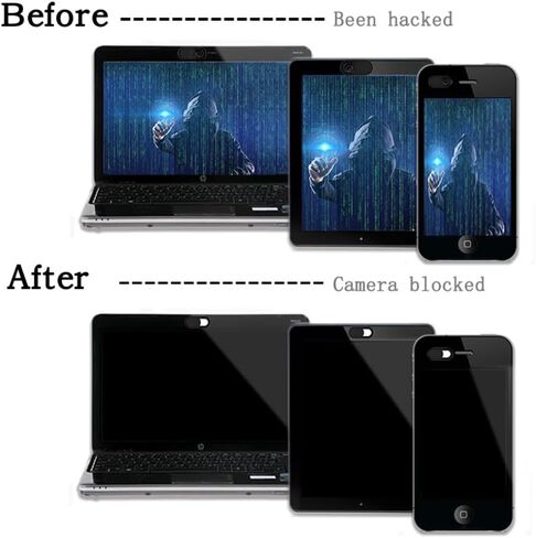 Privacy Camera Cover Security Blocker Compatible with Samsung Galaxy Note 20 Ultra/Note 10 Plus, Webcam Closure Black in Saudi Arabia
