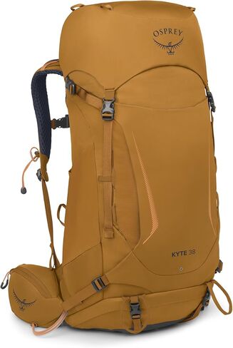 Osprey Kyte 38L Women's Backpacking Backpack - Hiking & Camping Bag with Waterproof Raincover, Barley Brown, Medium/Large in Kuwait