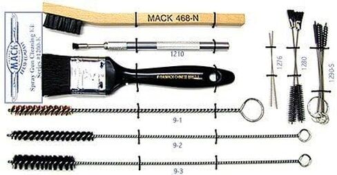Mack Brush 1200-K 15 Piece Spray Gun Cleaning Kit 1200-K in Saudi Arabia
