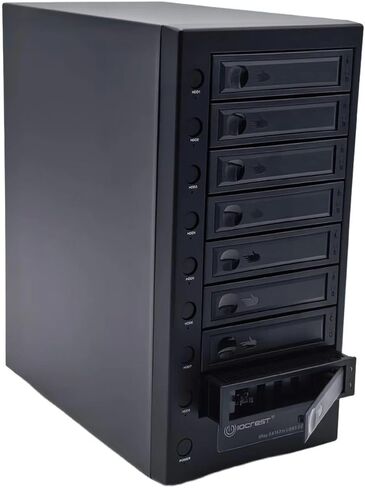 USB 4.0 (40 جيجابت في الثانية) Type-C 8 Bay 2.5 بوصة و3.5 بوصة SATA محرك أقراص ثابتة خارجي in Kuwait