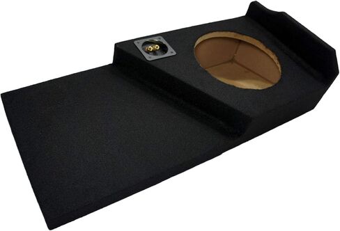American Sound Connection Compatible with 2014-2018 GMC Sierra Double Cab Truck Single 10" Sub Box Subwoofer Enclosure in Saudi Arabia