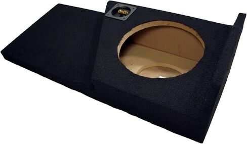 American Sound Connection Compatible with 2014-2018 GMC Sierra Double Cab Truck Single 10" Sub Box Subwoofer Enclosure in Saudi Arabia