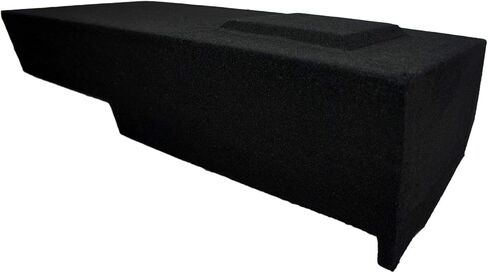 American Sound Connection Compatible with 2014-2018 GMC Sierra Double Cab Truck Single 10" Sub Box Subwoofer Enclosure in Saudi Arabia