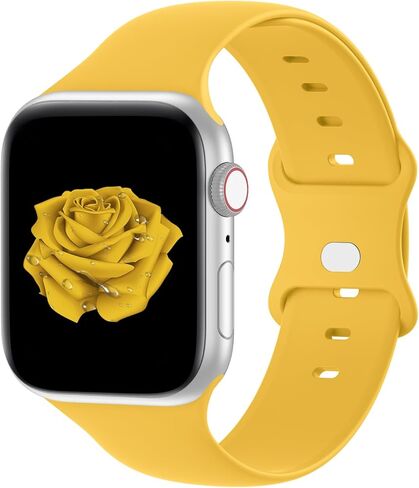 Bandiction متوافق مع Apple Watch Series 3 38mm Series 5 40mm iWatch Bands 38mm 40mm 41mm، حزام بديل رياضي من السيليكون الناعم متوافق مع iWatch SE 3 Series 11 10 9 8 7 6 5 4 3 2 1 Ultra 3 in Kuwait