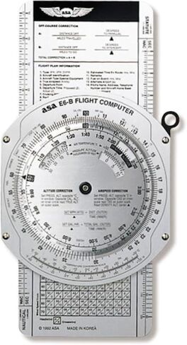 ASA Metal E6B Flight Computer in Saudi Arabia