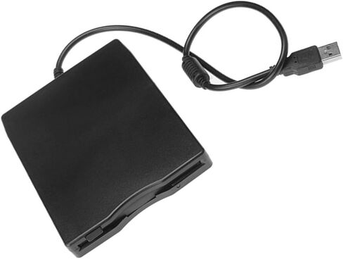 محرك الأقراص المرنة الخارجية Sewroro USB المحمول، محرك الأقراص المرنة USB لنقل البيانات بسرعة عالية للكمبيوتر المحمول متوافق مع تقنية Windows المضادة للصدمات وتقليل الضوضاء in Kuwait