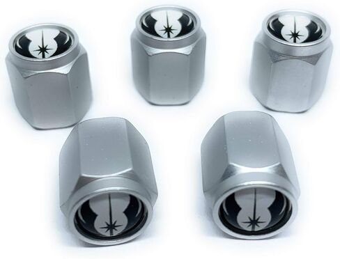 Darth Maul Galactic Empire Tire Valve Stem Caps (5 Pack) | Dust Proof, with O Rubber Seal Outdoor, All-Weather, Leak-Proof Air Protection Universal Covers for Cars SUVs Trucks (Black) in Saudi Arabia