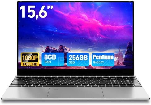 كمبيوتر محمول 15.6 بوصة، ذاكرة وصول عشوائي 8 جيجا بايت، 256 جيجا بايت SSD، ويندوز 11، معالج Pentium G6500Y (حتى 3.4 جيجا هرتز)، شاشة FHD 1080 بكسل، لوحة مفاتيح بإضاءة خلفية، بصمة الإصبع، USB3.0، WiFi5، Mini HDMI، BT5، كاميرا ويب in Kuwait