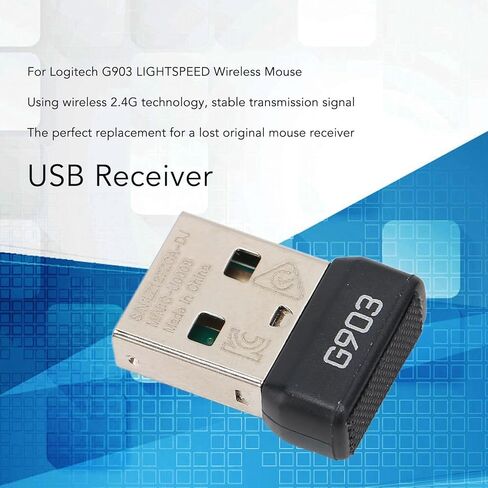 جهاز استقبال، تقنية لاسلكية 2.4 جيجا هرتز، USB متوافق مع جميع الأجهزة الموحدة مثل لوحة مفاتيح الماوس اللاسلكية والتشغيل، محول USB BT بتصميم نانو للكمبيوتر الشخصي/الكمبيوتر المحمول in Kuwait