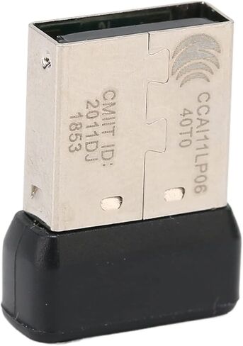 جهاز استقبال، تقنية لاسلكية 2.4 جيجا هرتز، USB متوافق مع جميع الأجهزة الموحدة مثل لوحة مفاتيح الماوس اللاسلكية والتشغيل، محول USB BT بتصميم نانو للكمبيوتر الشخصي/الكمبيوتر المحمول in Kuwait