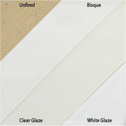 Amaco 45015Y Moist Earthenware Modeling Clay, Low Fire, Multi-Purpose, #25 White in Saudi Arabia
