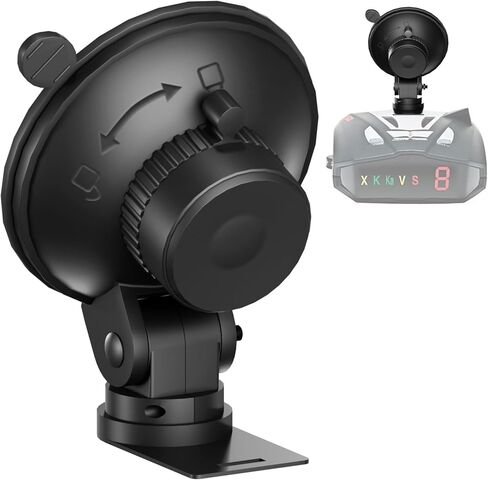 Cobra Radar Mount, Suction Cup Holder for Windshield & Dashboard, Compatible with iRadar ESD SPX RAD 450 480i 380 7800BT Detectors in Saudi Arabia