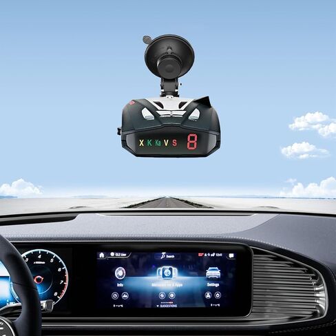 Cobra Radar Mount, Suction Cup Holder for Windshield & Dashboard, Compatible with iRadar ESD SPX RAD 450 480i 380 7800BT Detectors in Saudi Arabia