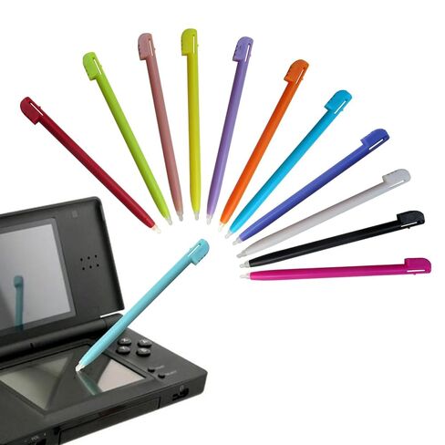 أداء 12 حزمة قلم لمس ملون بديل يناسب نينتندو DS لايت NDSL ملحقات ألعاب الفيديو، Zafina-UP أحدث بديل in Kuwait