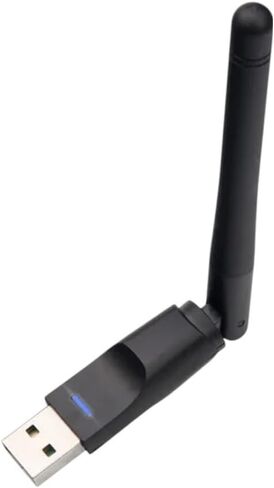USpB VViFi Adaptier 150Mbps 2.4Ghz Angten Ethernet Wi-Fi DongIe LAN Wirreless Network Card PCNotebook VViFi IPTV Signal Adaptier New 2026 High لمكونات إلكترونية موثوقة in Kuwait