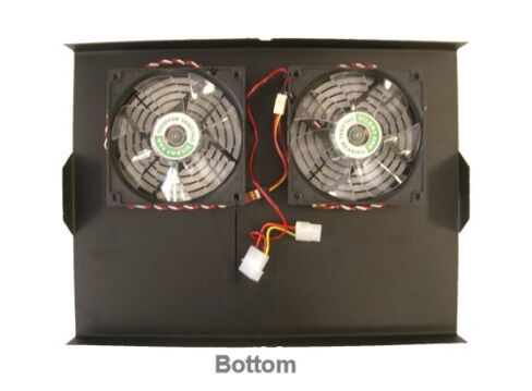 Comcool Cooling Stand Kit with Dual 120mm Fans, Large 120-2L-K in Saudi Arabia