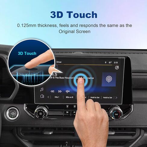 (2pcs) 2023-2026 Colorado Screen Protector for Chevy Colorado (Only for WT/LT/Trail Boss), 2024 2025 Chevy Colorado Accessories Touch Sensitive&Ultra HD Protective Film 11.3" in Saudi Arabia
