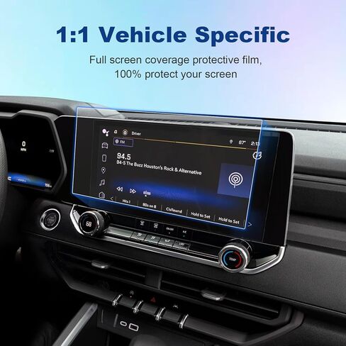 (2pcs) 2023-2026 Colorado Screen Protector for Chevy Colorado (Only for WT/LT/Trail Boss), 2024 2025 Chevy Colorado Accessories Touch Sensitive&Ultra HD Protective Film 11.3" in Saudi Arabia