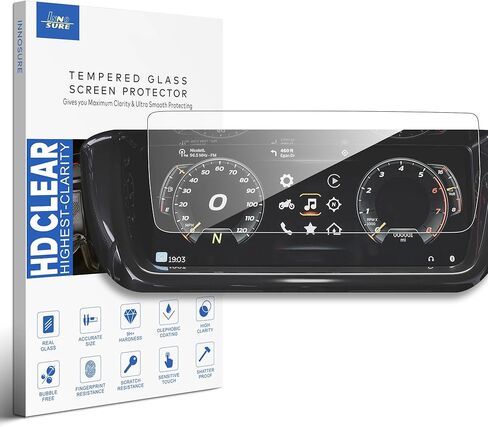 Tempered Glass Screen Protector Compatible with Harley-Davidson FLTRXSTSE Road Glide, CVO Road Glide ST/RR 2024 2025 2026 Instrument 12.3 Inch Touchscreen Anti Scratch/Fingerprint (HD Clear) in Saudi Arabia