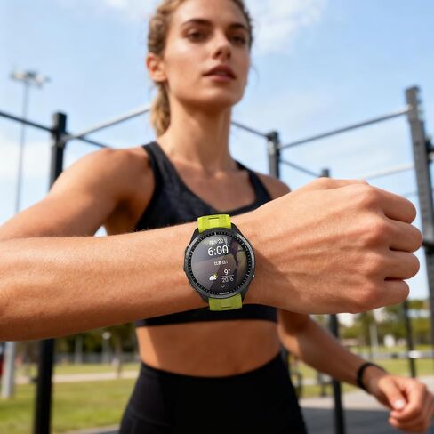 Liuyuxi 4-Pack compatible with Garmin Forerunner 965 Screen Protector, Ultra-thin High Definition Flexible PMMA Watch Film -Not Tempered Glass,Anti-scratch,Bubble-free. in Saudi Arabia