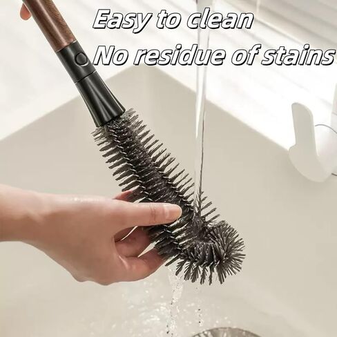 2 in 1 Cleaning Brush, Detachable Dual-Head Brush for Blender Cleaning Brush, Fruit Juicer Machine Clean Brush, Flexible Bendable Cup & Bottles Brush for Kitchen Appliances in Saudi Arabia
