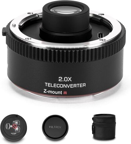 VILTROX TC-2.0X Teleconverter for Nikon Z-Mount, 2.0X Auto Focus Teleconverter Lens for NIKKOR Z 70-200mm f/2.8VR S in Saudi Arabia