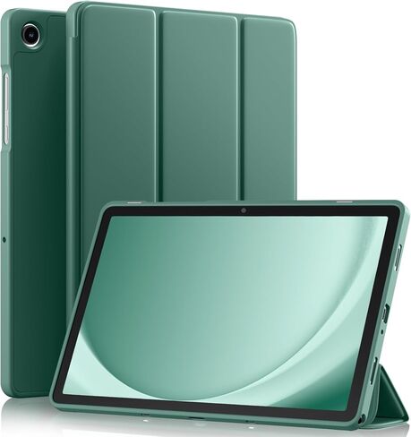 Akkerds متوافق مع حافظة Galaxy Tab A11 Plus 11" 2026/ A9 Plus مقاس 11 بوصة 2023، غطاء واقٍ ناعم نحيف من مادة TPU مع حامل ثلاثي الطي وتنشيط/غفو تلقائي لجهاز Galaxy A11+/ A9+ 5G، أسود in Saudi Arabia