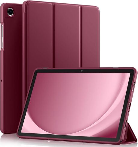 Akkerds متوافق مع حافظة Galaxy Tab A11 Plus 11" 2026/ A9 Plus مقاس 11 بوصة 2023، غطاء واقٍ ناعم نحيف من مادة TPU مع حامل ثلاثي الطي وتنشيط/غفو تلقائي لجهاز Galaxy A11+/ A9+ 5G، أسود in Saudi Arabia