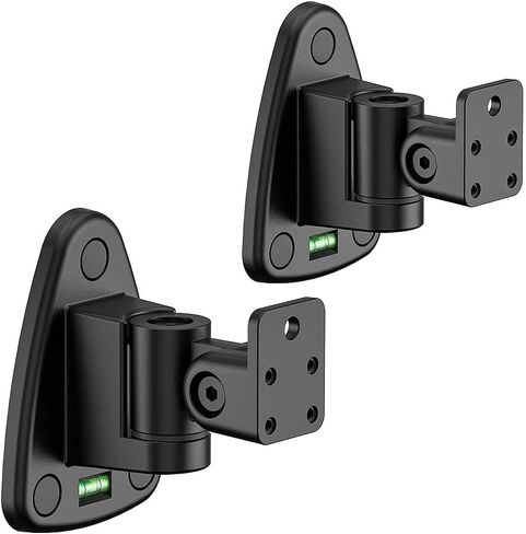Upgraded Wall Mounts for Samsung Speaker Mounts - Adjustable Wall Brackets for Samsung SWA-9500s / SWA-W200D HW-Q990D/HW-Q990C/HW-QS700F/HW-Q800F/HW-Q900F/HW-Q600F Speakers Wr Keyhole & Thread Hole in Saudi Arabia
