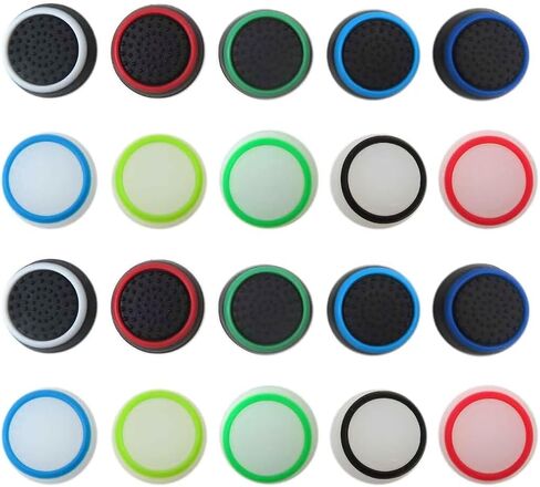 20x Thumbstick Silicone Case for PS5, for PS4, for Xbox One, for Xbox Series X/S Controller Joystick Grips in Saudi Arabia