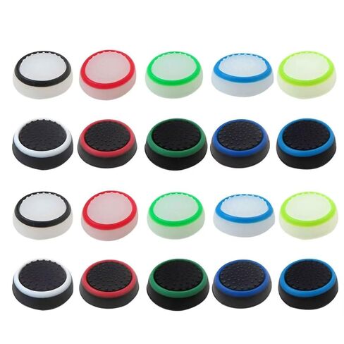 INGQI 20 Pieces Analog Stick Joystick Controller Performance Thumb Grips Compatible for PS5, for PS4, for Xbox One, for Xbox Series X/S Controller Joystick Grips in Saudi Arabia