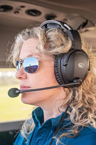 سماعة الطيران LIGHTSPEED Zulu 4 ANR - مع تقنية Bluetooth المزدوجة وسدادات الأذن FrameFit™ (المقابس المزدوجة GA) in Kuwait