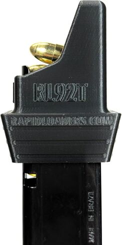 محمل المجلات السريع لـ Taurus- PT92, 99, 917 / Beretta- 92, M9 جميع المتغيرات (RL92T) (أسود) مقاس 9 مم in Kuwait