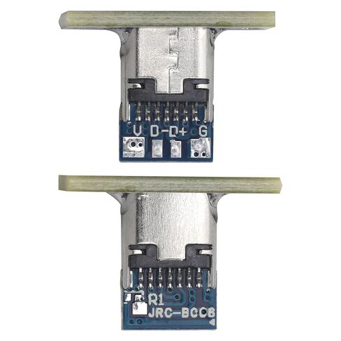 10PCS USB 3.1 Type C Connector 24 Pins Female Plug Socket Receptacle Adapter to Solder Wire & Cable 24P PCB Board Support Module with Black Screw Fixing Plate in Saudi Arabia