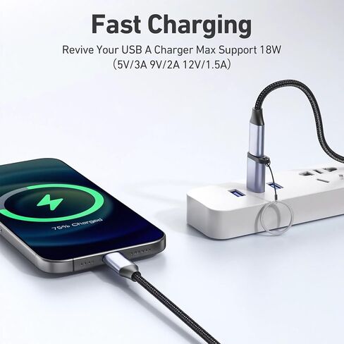 10Gbps USB Type-A to USB-C Adapter(2 Pack, Male to Female) Supporting 5V 3A Charging and 10Gbps Data Transmit in Saudi Arabia