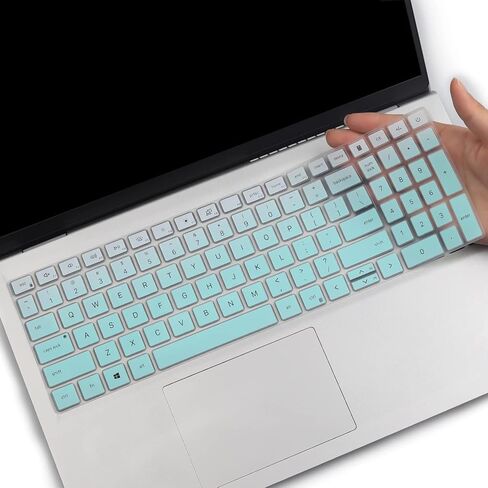 غطاء لوحة مفاتيح لأجهزة الكمبيوتر المحمول Dell 15 DC15250 DC15255، وDell 16 DC16250 DC16251 و16 Plus/16 Plus 2 في 1 DB06250 DB16250 DB16255 وDell Pro 15 Essential PV15250 PV15255- أسود in Kuwait