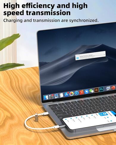 محول صوت OTG USB C أنثى إلى Lightning ذكر (عبوة من قطعتين) لهاتف iPhone14 13 12 11 Pro Max موصل شحن نوع C كابل سماعة رأس ميكروفون محول منفذ قارئ بطاقة لأجهزة Apple لشاحن iPad in Saudi Arabia