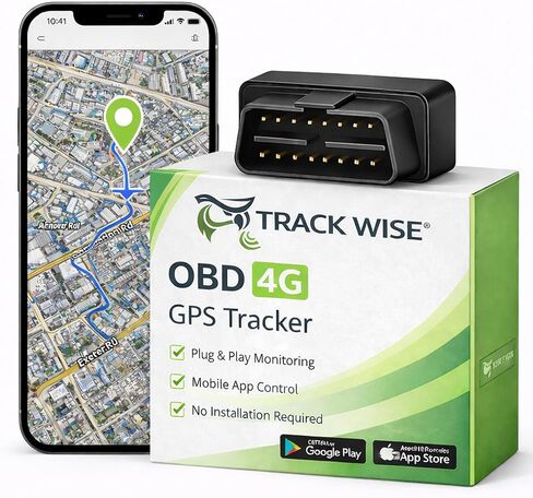 4G OBD2 GPS Car Tracker – Real-Time 10-Second Updates, Route History, Speed Monitoring, Geo-Fencing & Tamper Alerts – Plug & Play Vehicle Tracking Device in Saudi Arabia