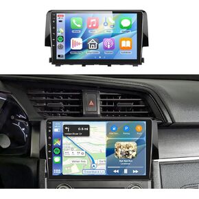 5Ghz Wifi 2G+64G for Honda Civic 2016-2020 Radio,【Android 15 Build-in DSP EQ】Car Stereo with 5.0Bluetooth,Wireless Carplay Android Auto,9inch IPS Touch Screen,IP69k Backup Camera,26UIs,GPS Chip,FM/RDS in Saudi Arabia