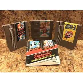 حزمة Super Mario Bros/Duck Hunt وSuper Mario 2 وSuper Mario 3 NES (متجددة) in Kuwait