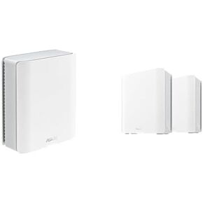 حزمة ASUS ZenWiFi BT10 Tri-Band WiFi 7 Mesh (1pk + 2pk)، 18 جيجابت في الثانية، 9000 قدم مربع (1pk + 2pk)، منافذ 10G مزدوجة، أدوات مراقبة أمنية وأبوية، Smart Home Master SSIDs، ربط الهاتف المحمول 4G و5G in Saudi Arabia