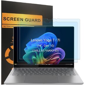 واقي شاشة مضاد للضوء الأزرق لعام 2026 لجهاز Lenovo Yoga 7a 2-in-1 14 بوصة Gen 11 & 2025 Lenovo Yoga 7 / 7i 2-in-1 14 بوصة (14ILL10 14AKP10) كمبيوتر محمول يعمل باللمس، يحجب الضوء الأزرق (غير اللامع) in Saudi Arabia