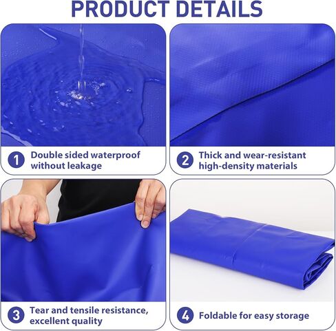 110L/29gal Foldable Water Bladder Storage Container - Large Capacity Soft Water Bag for Drought Resistance, Fire Prevention, and Emergency Water in Saudi Arabia